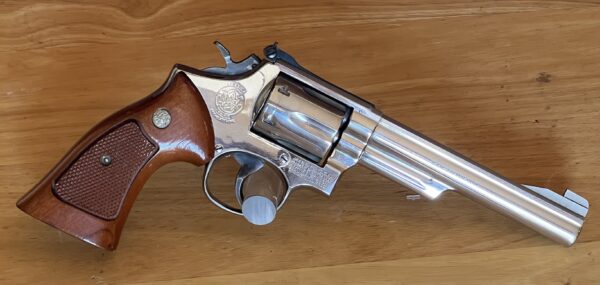 Smith & Wesson 19-3 6" nickel - Image 2