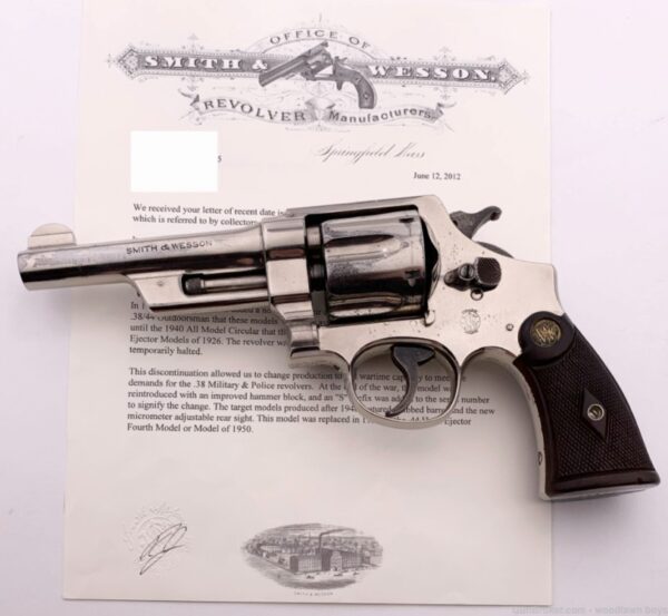 Smith & Wesson third model 44 special hand ejector