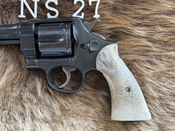 Custom Elk grips with medallions for S&W N SB $250 - Image 3