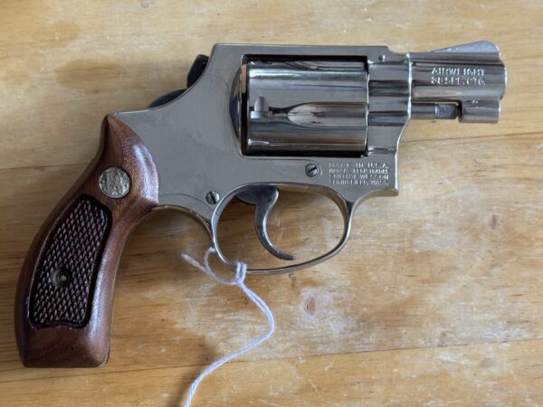 Smith & Wesson model 37 2" RB Nickel $449 - Image 3