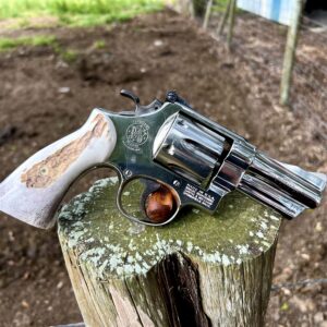 Customer Bill H.'s S&W 27-2 with Moose antler grips from R&G