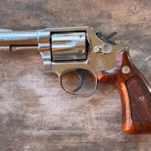 Smith & Wesson model 13-3 3" RB Nickel