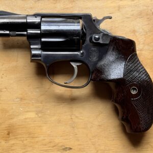 Smith & Wesson Model 36 2" RB with grips by John Hurst