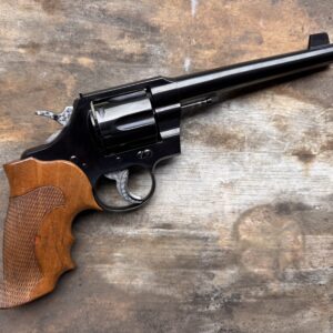 Colt 38 spl Target revovler. Possibly by Pachmayr with grips by Walter Stark $799